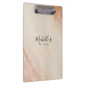 Dusty brown powder chic klembord (Rechts)