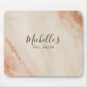 Dusty brown powder chic muismat (Voorkant)