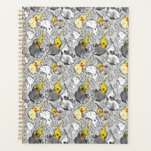 Dusty Cockatiels Weekly Planner (Devant)
