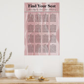Dusty couleur Rose Silk & White Pearls Tableau de  (Cuisine)
