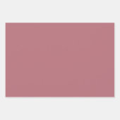 Dusty Deep Pink and Gold Inpakpapier Vel (Voorkant 3)