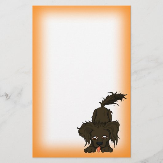 Dusty Dog Briefpapier (Voorkant)