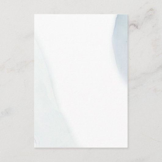 Dusty Eucalyptus Bruiloft Website Details QR Code Informatiekaartje (Achterkant)