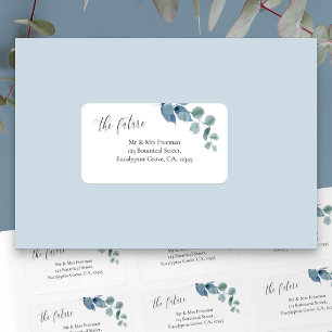 Dusty Eucalyptus future de heer en mevrouw Address Etiket
