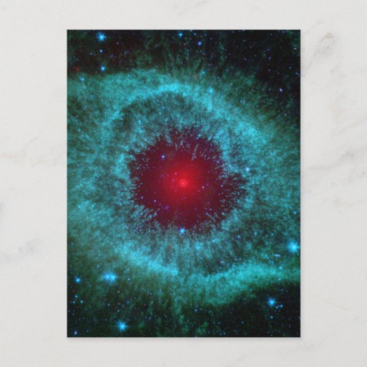 Dusty Eye of Helix Nebula NGC 7293 Briefkaart (Voorkant)