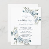 Dusty Floral Baptism (Voorkant / Achterkant)