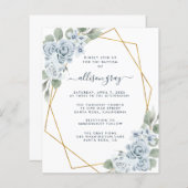 Dusty Floral Baptism (Voorkant / Achterkant)