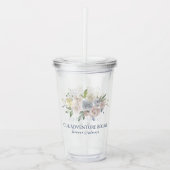 Dusty Floral | Pastel Adventure begint met Keepomw Acryl Drinkbeker (Voorkant)