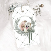 Dusty Green Christmas Wreath Foto Cadeaulabel