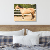 Dusty Horse Canvas 11x14 afdrukken (Insitu (Slaapkamer))