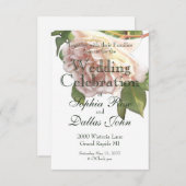 Dusty Ivory Roos Kaart (Voorkant / Achterkant)