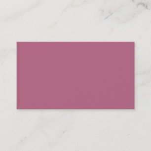 Dusty Mauve Carte de visite rose