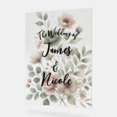 Dusty Olive rose & or Aquarelle Mariage Floral (Angle)