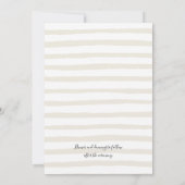 Dusty Palms | Weddengeviering Kaart (Achterkant)