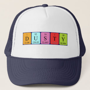 Dusty Periodieke Naam pet