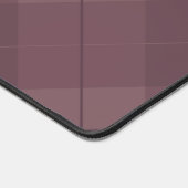 Dusty Plum Burgundy Plaid avec Nom Gras (Coin)