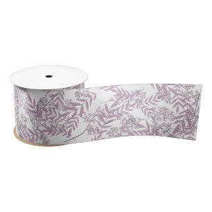 Dusty Plum Paars Wedding Botanical Lint