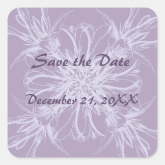 Dusty Purple Enregistrer les stickers Date