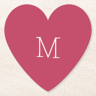 Dusty Red Paper Onderzetter