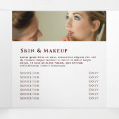 Dusty Roos Agate Trifold Brochure Drieluik Kaart (Binnenkant midden)