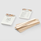 Dusty Roos Bloemen Krans Trouwprogramma's Handwaaier (Niet-gemonteerd)