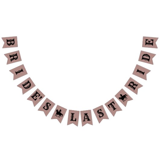 Dusty Roos Bride's Last Ride Bachelorette Weekend Vlaggetjes (Alle)