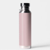 Dusty Roos Calligraphy Bride Tribe Bachelorette Waterfles (Rechts)