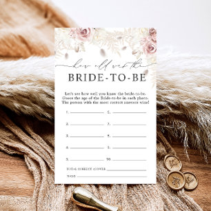 Dusty Roos Floral Hoe oud is de bruid om spel te z