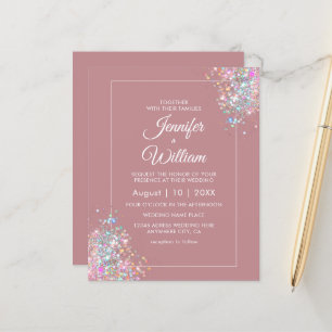 Dusty Roos Holographic Glitter Wedding