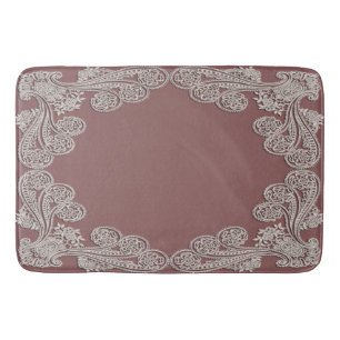 Dusty Roos Lace Badmat