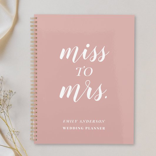 Dusty Roos Miss to Mrs Wedding Planner