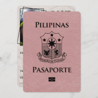 Dusty Roos Philippines Passport Save the Date