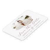 Dusty Roos Romantic geborsteld Lijst sparen de Dat Magneet (Linkerzijde)