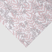 Dusty Roos roze bruiloft  botanisch Tissuepapier (Detail)