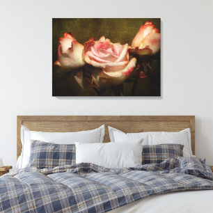 Dusty Roos Stretch Canvas afdrukken
