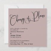 Dusty Roos Verandering van plannen Uitgesteld Brui Kaart (Voorkant)