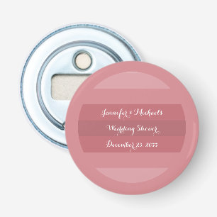 Dusty Roos Wedding Shower of Jubileum Party Button Flesopener