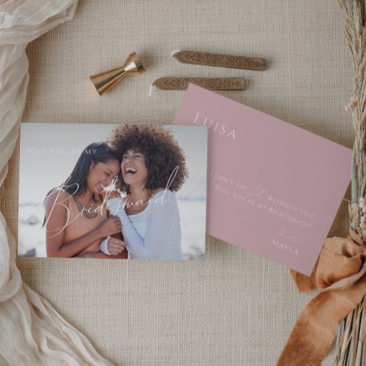 Dusty Rose | Carte de proposition d'aide d'informa