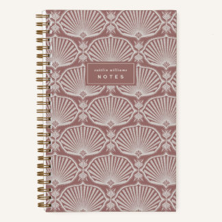 Dusty Rose | Deco Fans Personalized Notebook Notitieboek