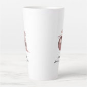 DUSTY ROSE LATTE MUG FOR CHIC HOLIDAY (Devant)