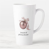 DUSTY ROSE LATTE MUG FOR CHIC HOLIDAY (Droite)