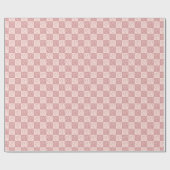 Dusty Rose Minimal Hearts Valentine Gift Cadeaupapier (Vlak)