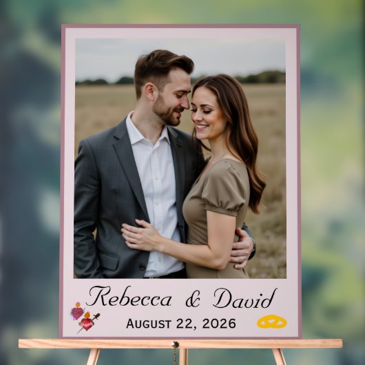 Dusty Rose & Pale Pink Two Hearts Catholic Wedding (Neutre)