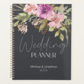 Dusty rose violet Wedding planner floral (Devant)
