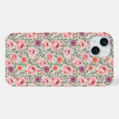 Dusty Rose Wildflowers Watercolor (Verso Horizontal)