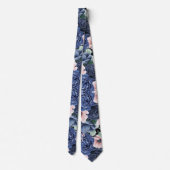 Dusty Roses  d'aquarelle Cravate (Dos)