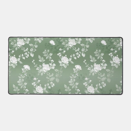 Dusty Sage Floral Vert Fleur Motif (Recto)