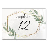 Dusty Sage Green Eucalyptus Modern Floral Greenery Kaart (Achterkant)