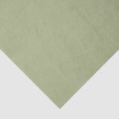Dusty Sage Green Solid Color Tissuepapier (Detail)