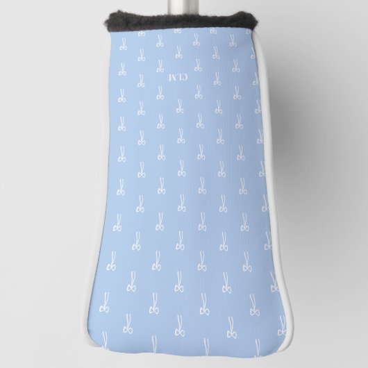 Dusty Something Blue Bow Coquette Dames Golfheadcover (Draai 90)